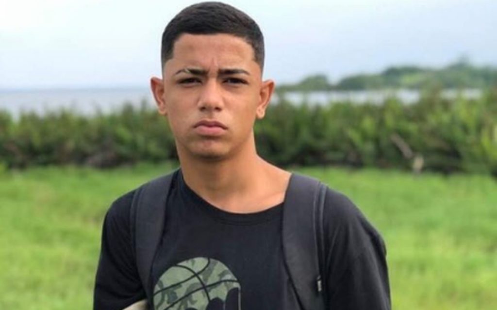 Dyogo Coutinho, 16 years old, from Niterói.