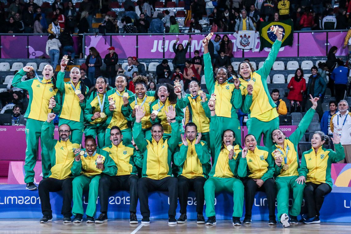 Brazil secured second place in the overall medal table.