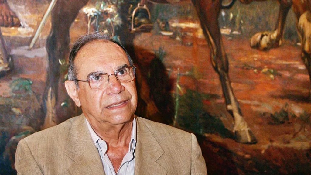 Colonel Carlos Alberto Brilhante Ustra -- torturer in the Military Dictatorship, whose crimes were recognized by Justice, in the Palácio do Planalto, this Thursday at noon.