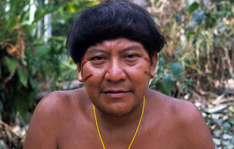 Brazil,Yanomami spokesperson, Davi Kopenawa was one of this year's winners of Right Livelihood Awards, known as the 'alternative nobel prize' for his work with indigenous in the Amazon region.