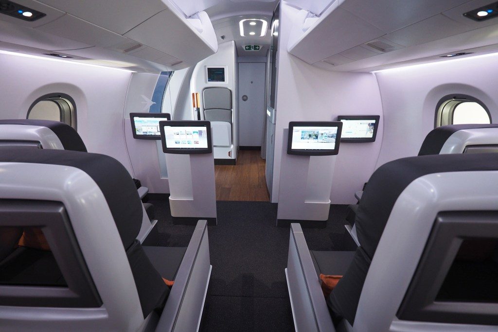 Convincing comfort in the cabin.