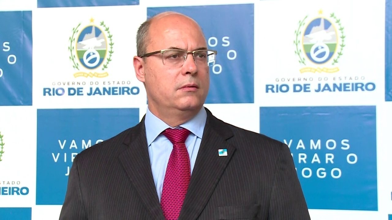 The Governor of Rio de Janeiro, Wilson Witzel.