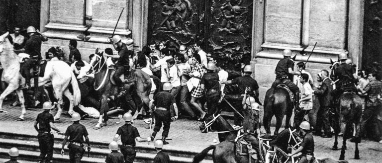Brazil,After the issuance of the AI-5 decree hundreds were imprisoned, tortured and forced into exile by Brazil's dictatorship.
