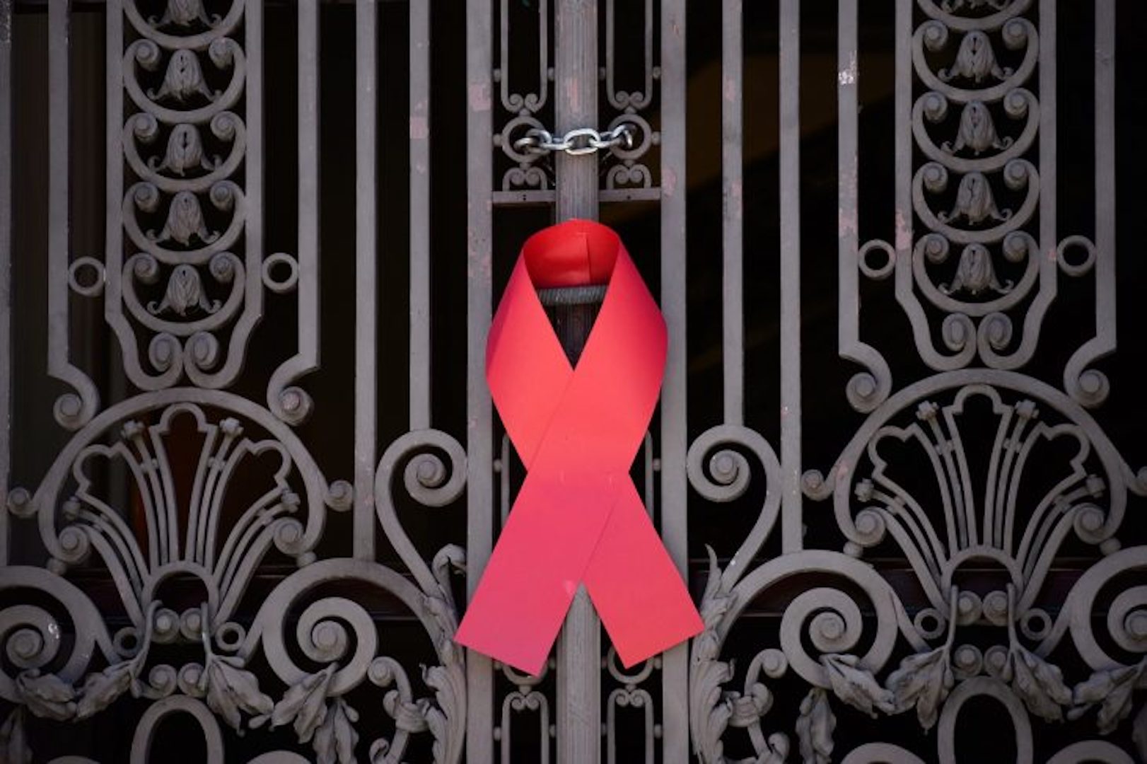 Brazil,The red ribbon is a symbol of support for HIV/AIDS prevention and investments.