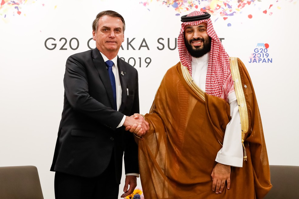 Prince Mohammed bin Salman and President Bolsonaro...