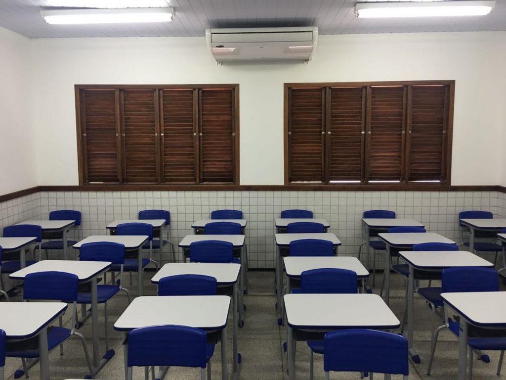 In addition to being more cost-efficient, the new air-conditioning units are quieter.