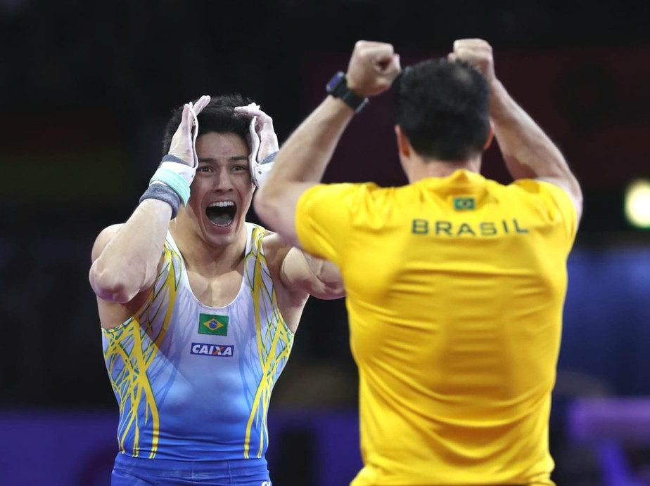 It is Brazil's fifth gold medal in the World Championships history.