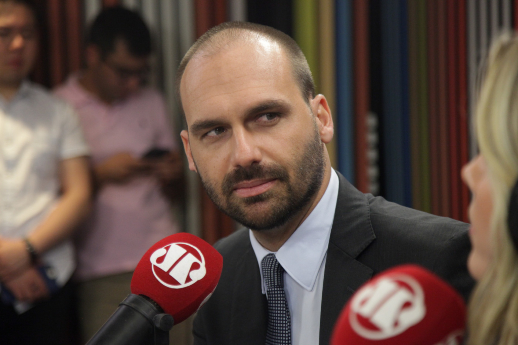 Deputy Eduardo Bolsonaro, son of Brazilian President Jair Bolsonaro.