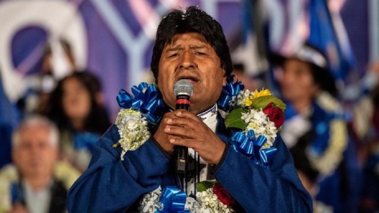 Evo Morales Is Re-elected President of Bolivia in First Round