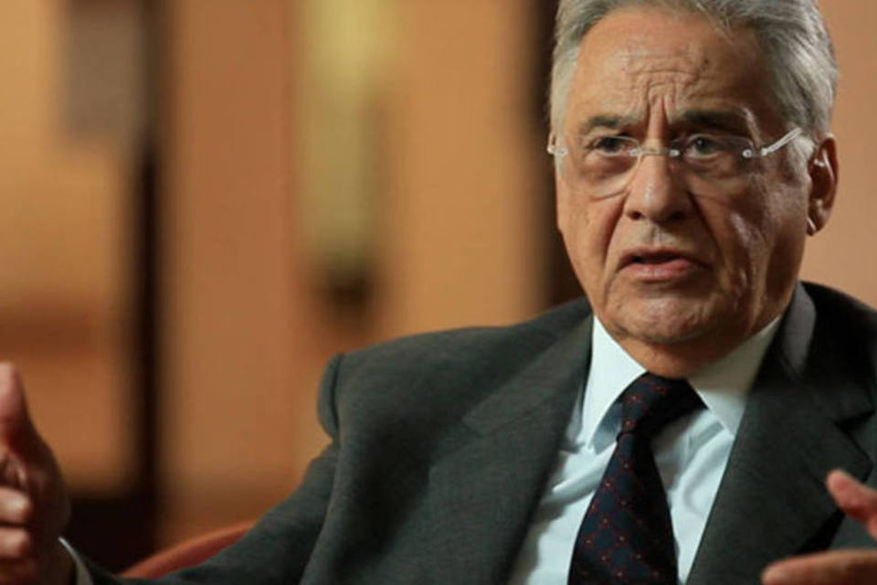 Former Brazilian President Fernando Henrique Cardoso.