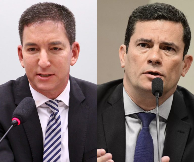 Glenn Greenwald says Sérgio Moro is Corrupt and Weak