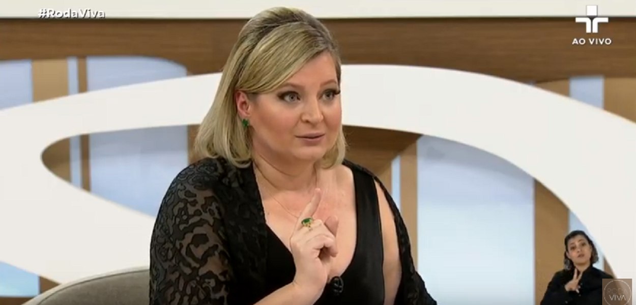PSL's federal deputy Joice Hasselmann was interviewed at the program 'Roda Viva', from TV Cultura.