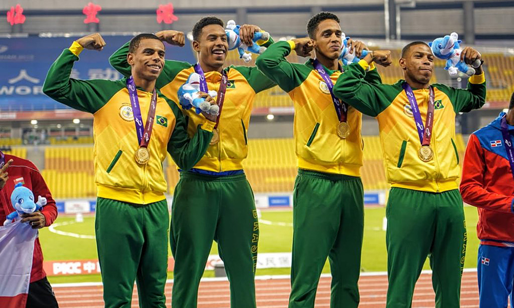 In the Military World Games medal board, Brazil is third with 20 gold, 29 silver, and 33 bronze medals.