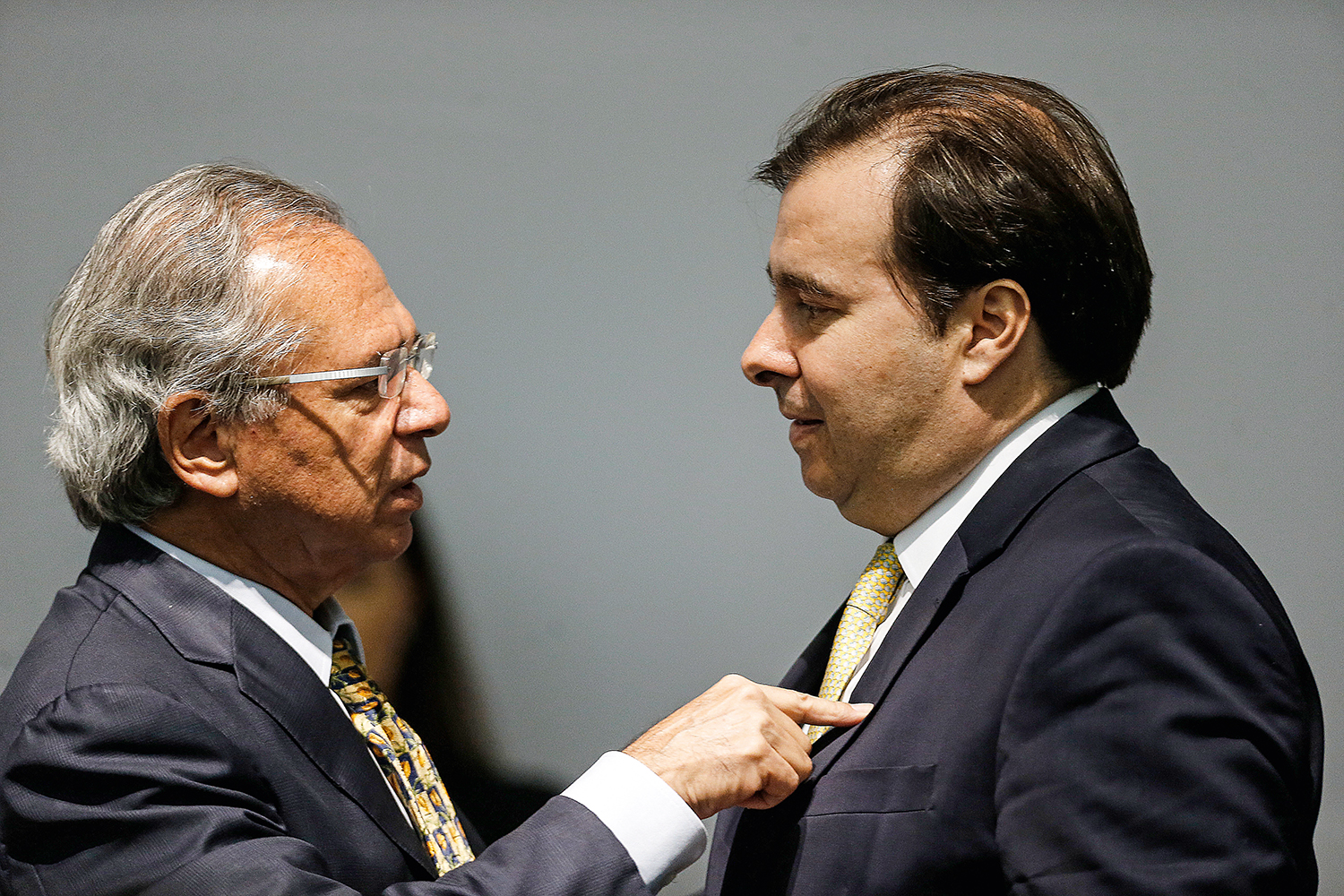 Eduardo Guardia e Paulo Guedes