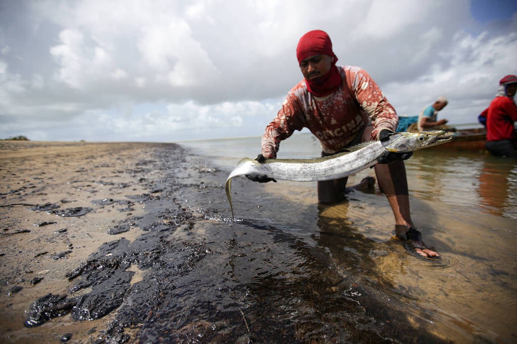 Health Minister Luiz Henrique Mandetta said there is no evidence to warrant an "abrupt interruption" of seafood consumption, despite the oil slicks that have surfaced on northeastern beaches.