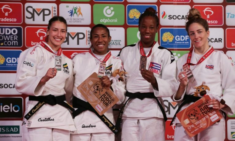 Brazil’s Judo Wins Four Medals at Brasília’s Grand Slam