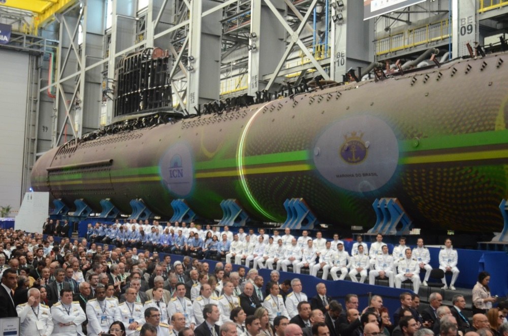 Humaitá is the second of four submarines with diesel-electric propulsion planned to defend the Brazilian coast.
