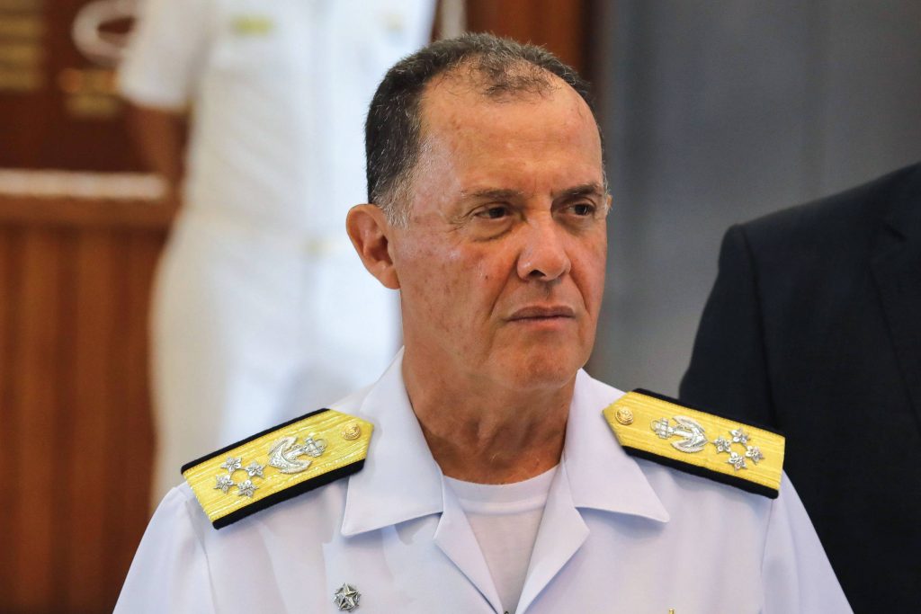Brazilian Navy Commander Admiral Ilques Barbosa Júnior.