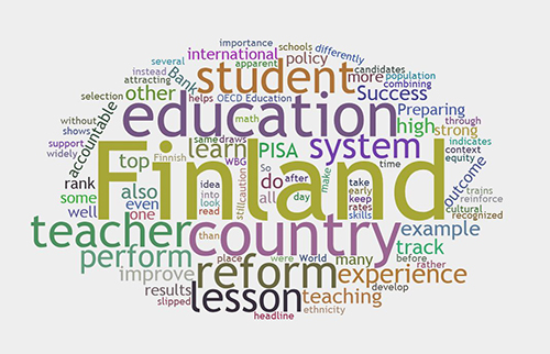 Finland's education system is one of the best school systems in the world. 66% of students in Finland go to college which is the highest rate in the European Union. (Photo internet reproduction)