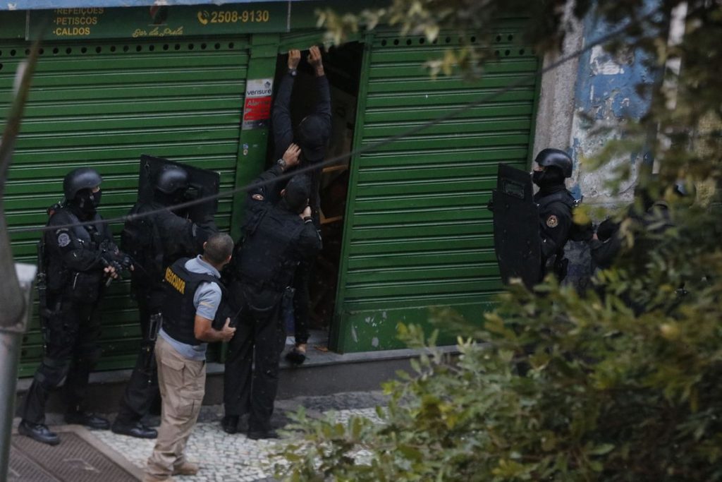 Danilo's being arrested.