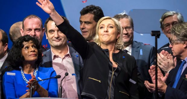 Le Pen rails against globalisation and Islamic fundamentalism