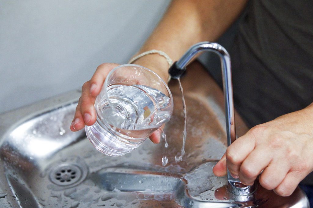 The survey data also show that access to drinking water is not yet universal.