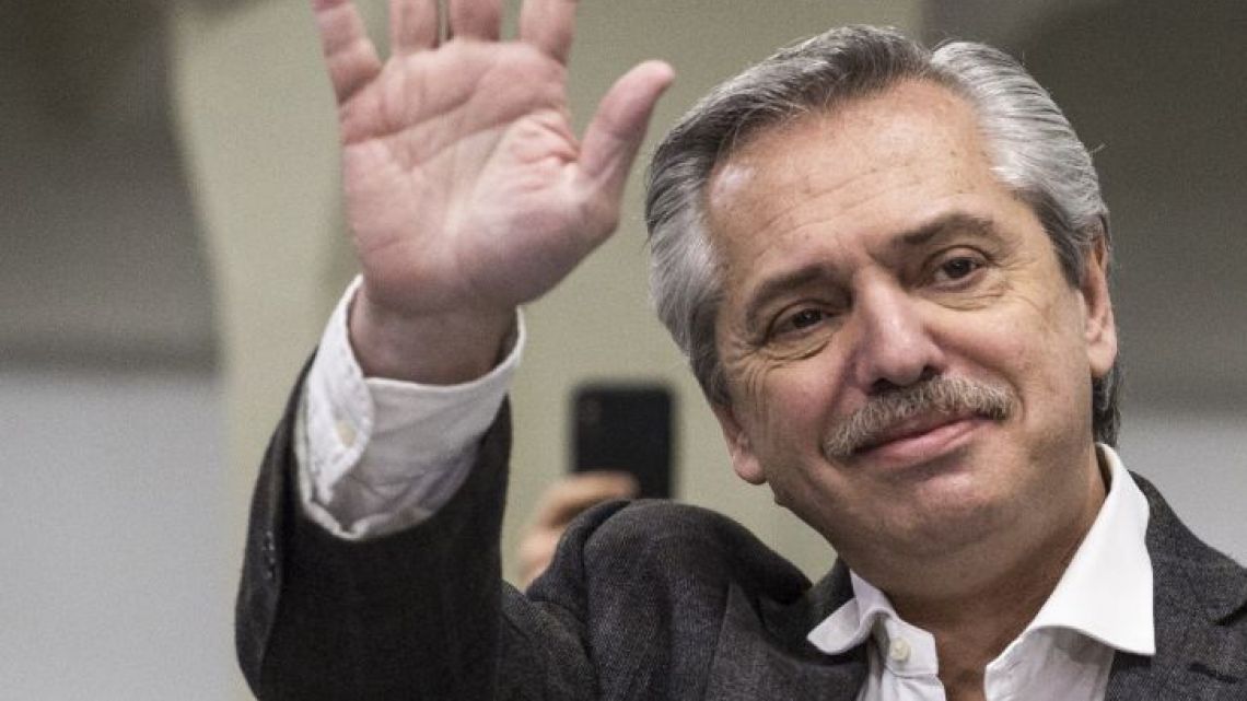 Argentine President-elect Alberto Fernández.