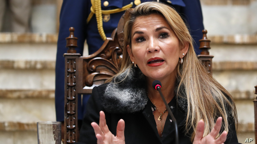 Bolivia's self-declared interim President Jeanine Áñez appointed a provisional government tasked to "pacify" the country and call for elections as soon as possible.