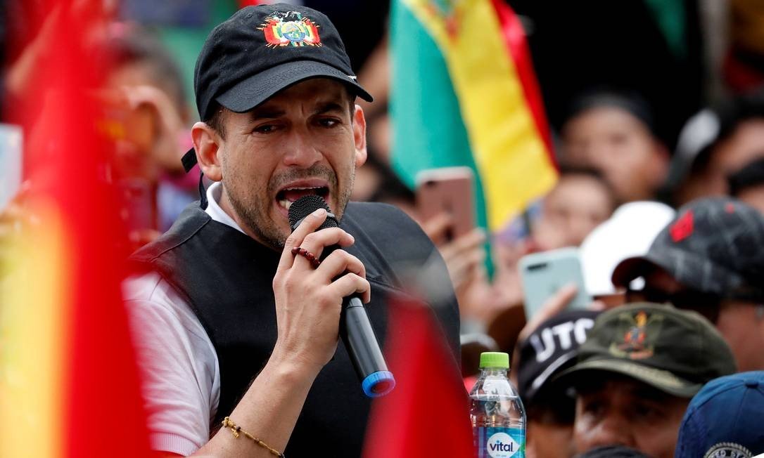 Luis Fernando Camacho, the leader of the civic movement that overthrew Evo Morales.