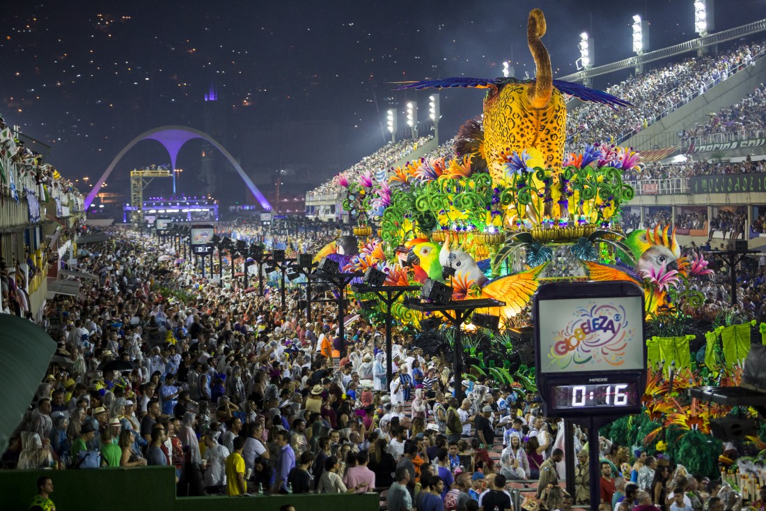 The task force will work to prepare the Sambadrome, where the main samba schools parade.