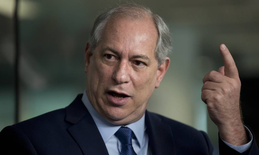 Brazilian presidential candidate Ciro Gomes.