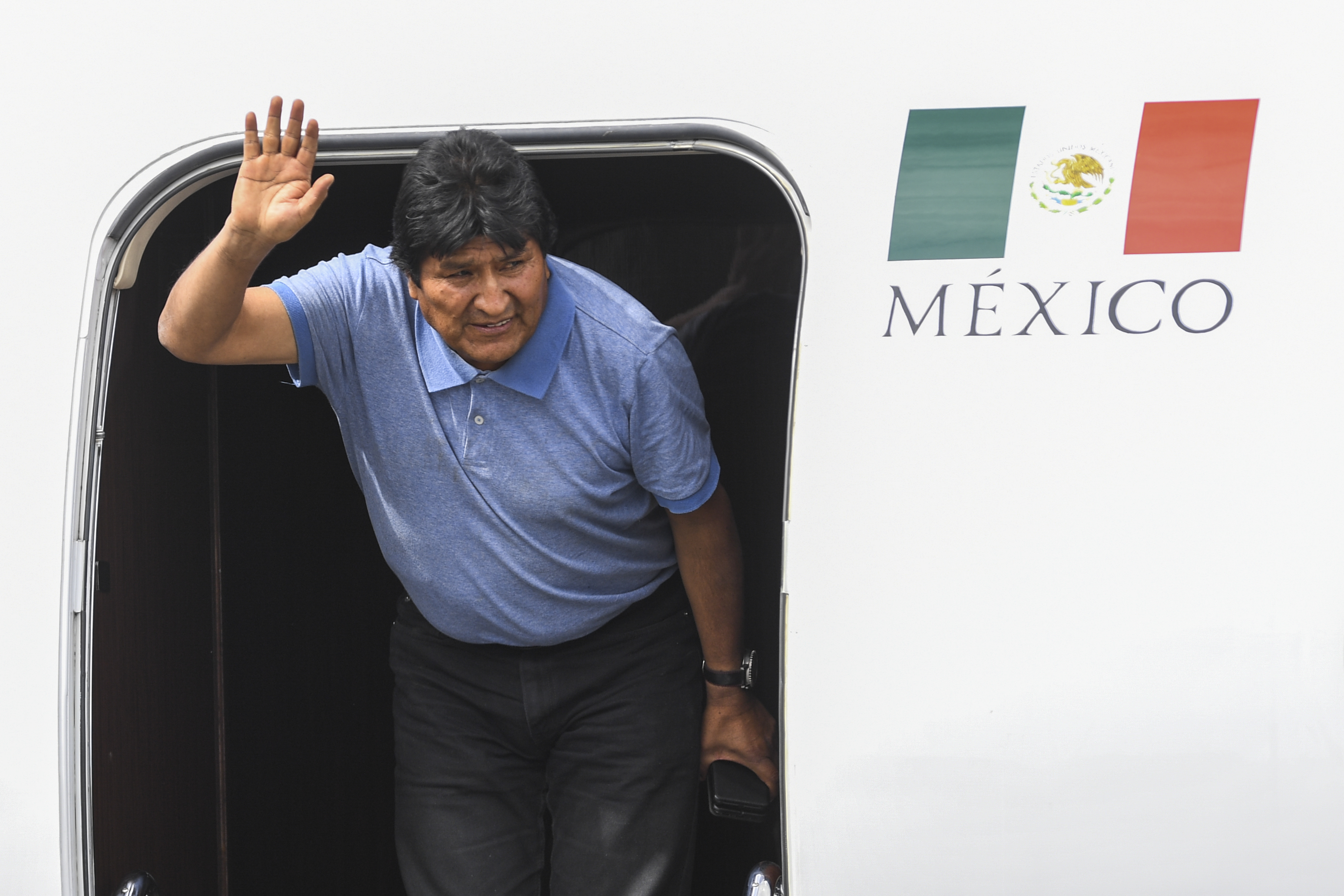 Bolivian ex-President Evo Morales.