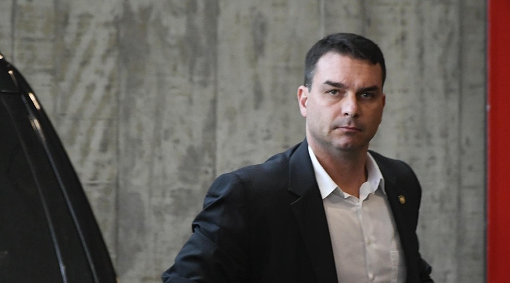 Senator Flávio Bolsonaro, son of Brazilian President Jair Bolsonaro.