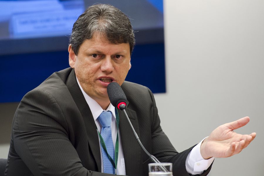 Brazilian Infrastructure Minister Tarcísio de Freitas.