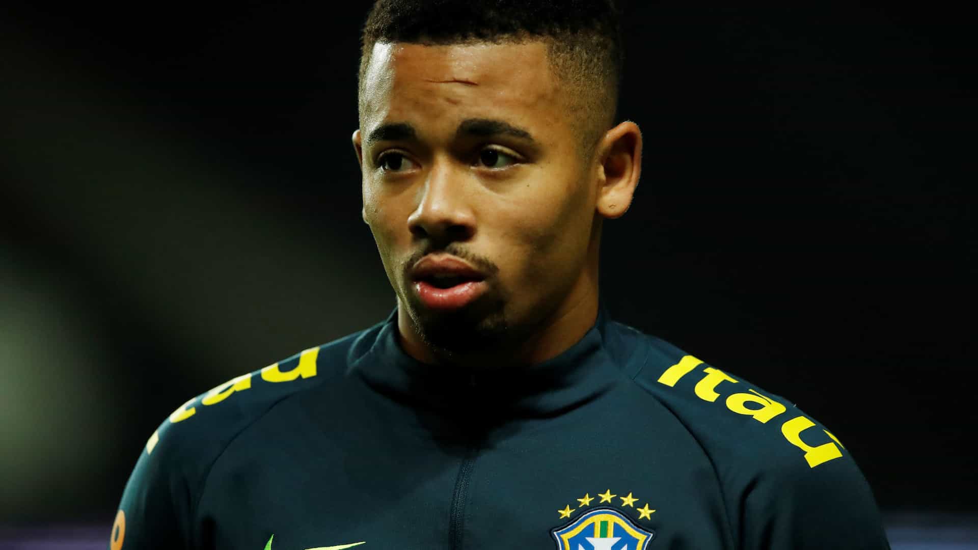 Manchester City and Brazilian national team athlete Gabriel Jesus.