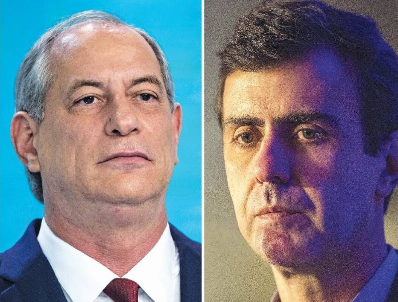 Ciro Gomes (left) and Marcelo Freixo (right).