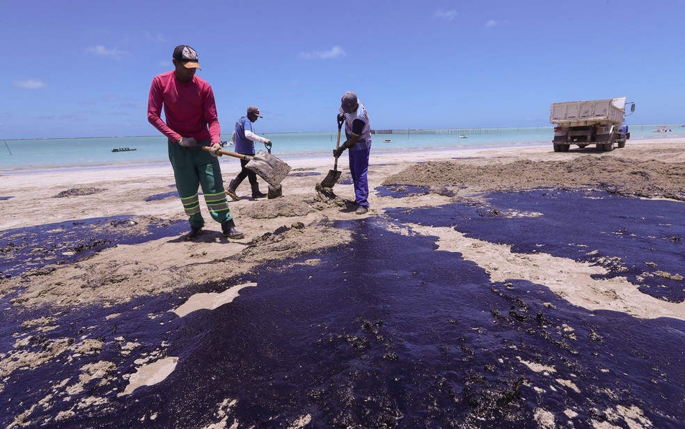 Since the beginning of the emergence of oil slicks on northeastern beaches, more than 4,000 tons of waste have already been removed from these sites.