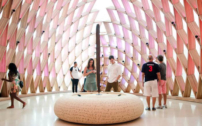 The Museum of Tomorrow is one of the landmarks of Rio de Janeiro and the center of a new urbanization project.