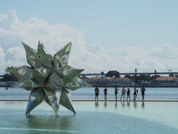 The Museum of Tomorrow is one of the landmarks of Rio de Janeiro and the center of a new urbanization project. (Photo internet reproduction)