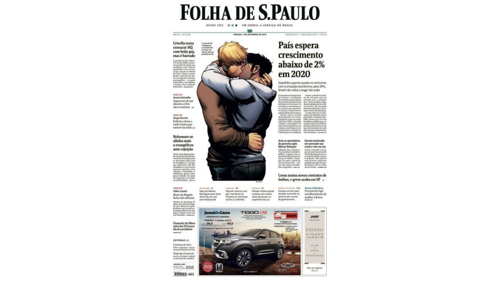 The Brazilian traditional newspaper Folha de S.Paulo is too rebellious and independent for the Brazilian president. It must therefore be punished publicly.