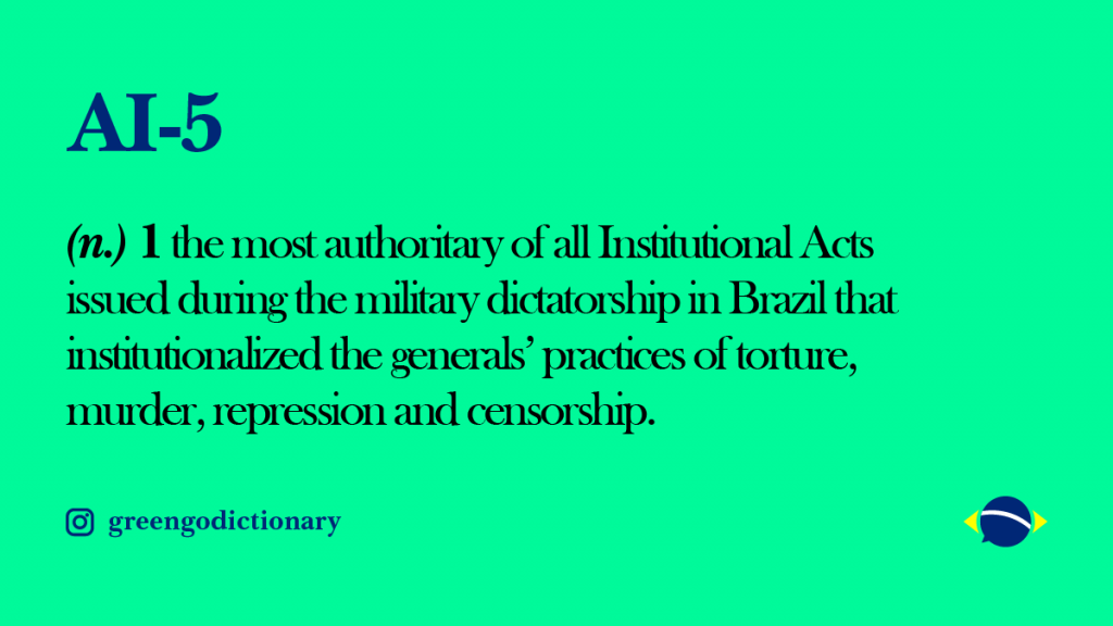 The return to the brutal methods of the Brazilian dictatorship seems a glorious goal for the Bolsonaro Clan and its followers.
