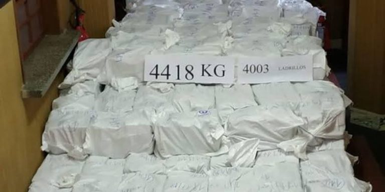 Six Tons of Cocaine Seized in Uruguay