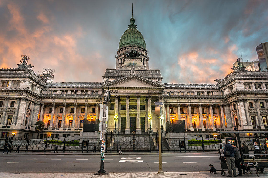 National Congress Building, Argentina. (Photo internet reproduction)