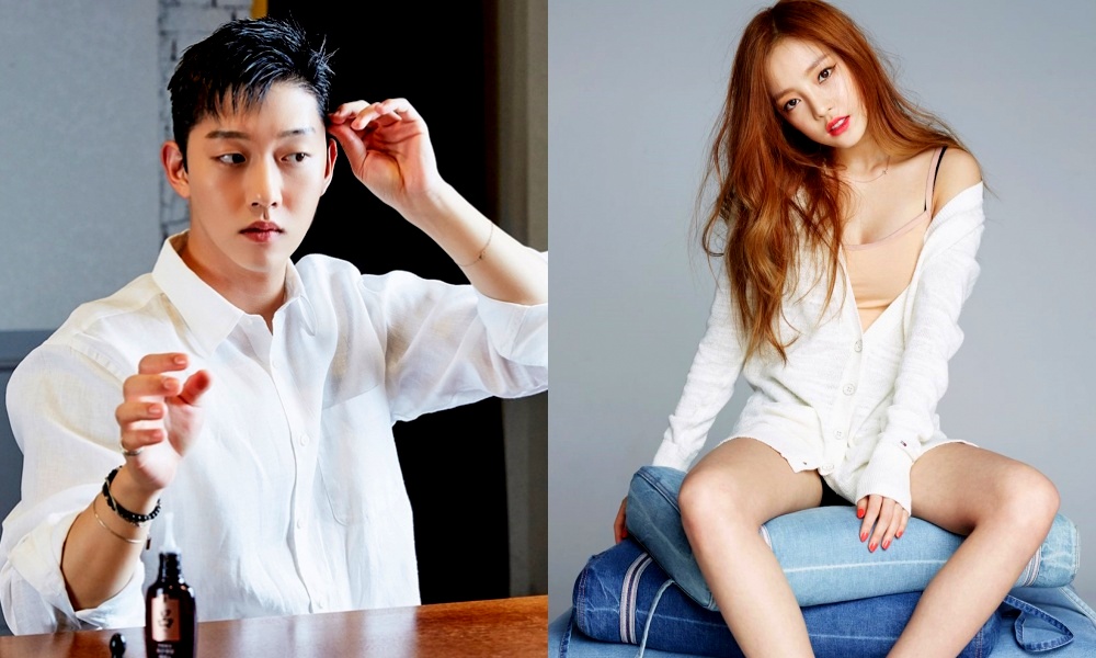 Goo's ex-boyfriend planned to destroy her career - and threatened to publish joint sex videos. The South Korean woman is seen on her knees in front of the man on a CCTV camera, clearly begging him not to do so.