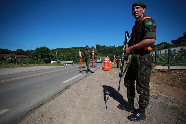 Strict security measures accompany the summit in Brazil's largest wine region in the state of Rio Grande do Sul.