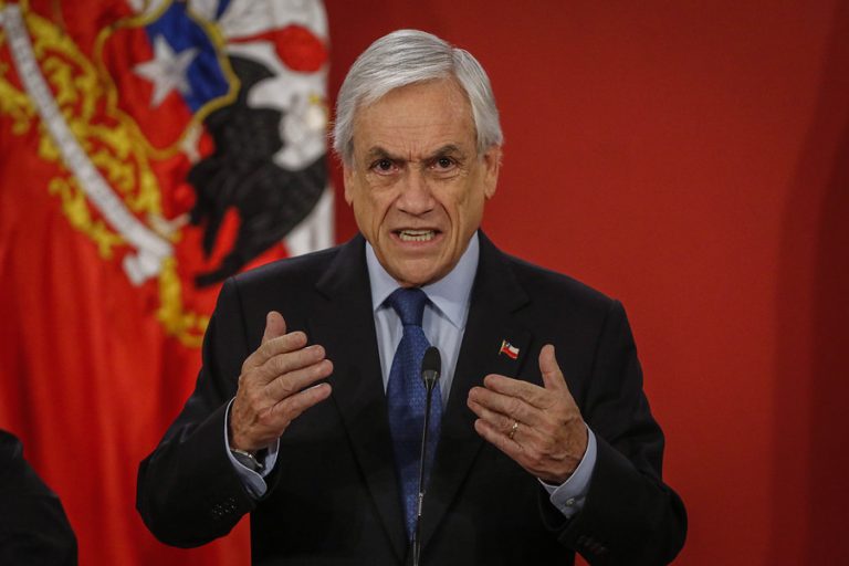 Chile’s President Pinera Seeks Constitutional Court Help to Head off Pensions Bill