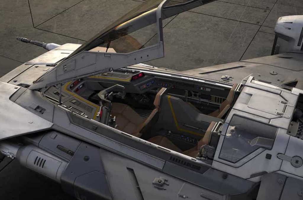 At the moment the ship - called the Tri-Wing S-91x Pegasus - only exists as a 3D model. (Photo internet reproduction)