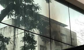 According to the group's press office, two Molotov cocktails were launched against the façade of the property.