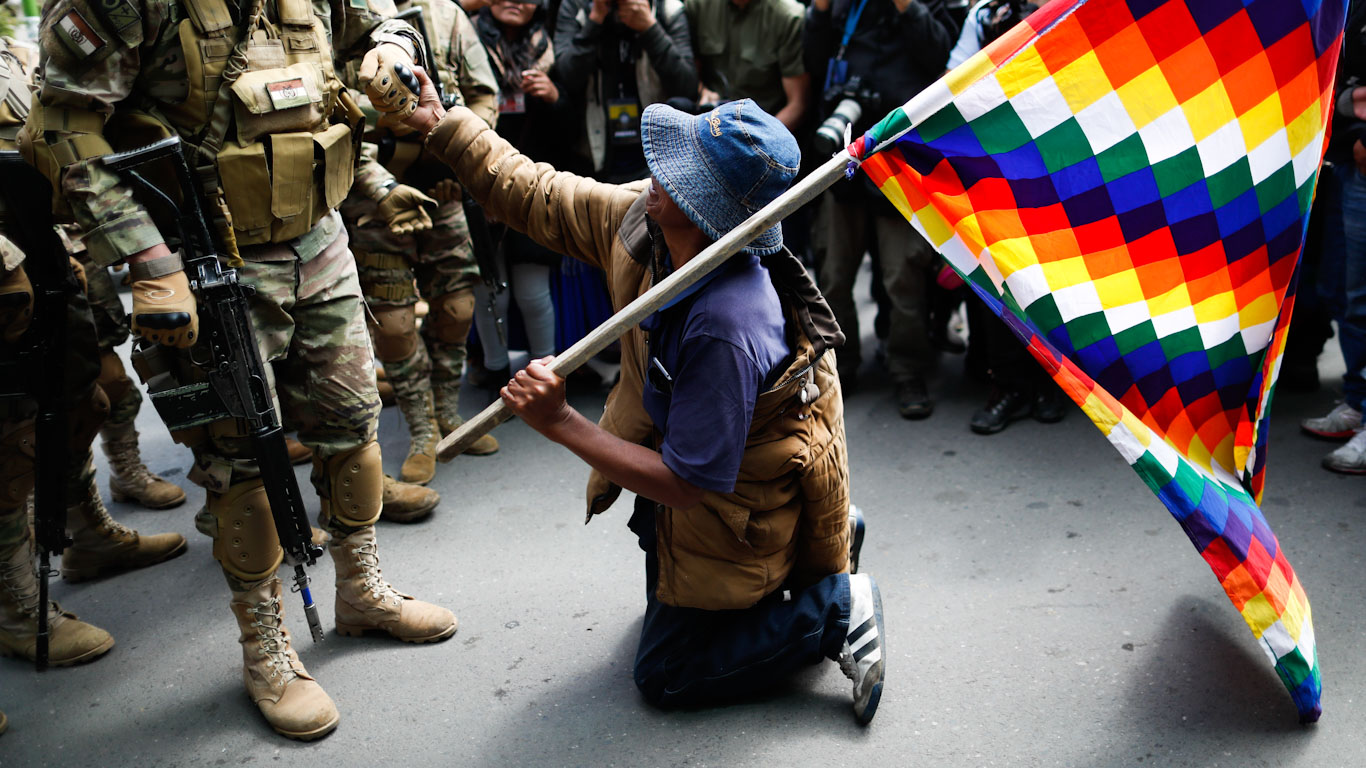 APTOPIX Bolivia Protests