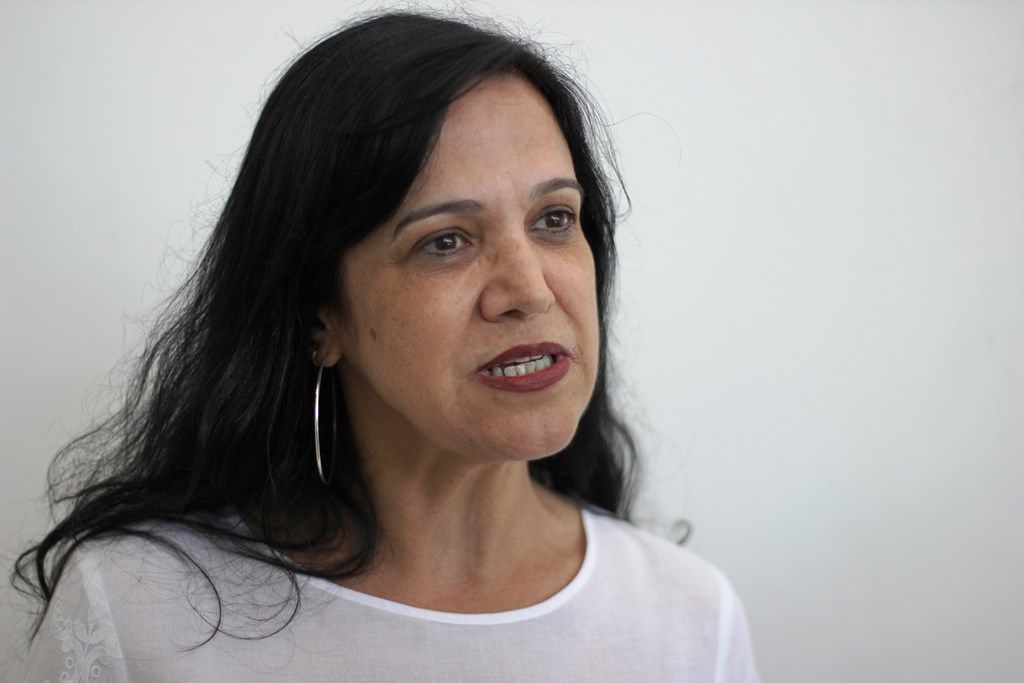 Maria José Braga, president of the National Federation of Journalists (FENAJ) of Brazil.